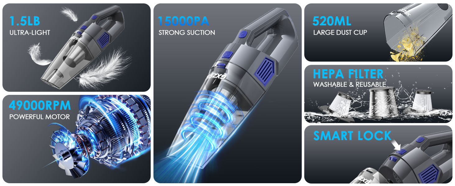 Gxzsk handheld vacuum cordless 15000PA
Gxzsk portable car vacuum cleaner
Gxzsk rechargeable hand vacuum
Gxzsk strong suction vacuum for home and car
Gxzsk mini handheld vacuum with HEPA filter
Gxzsk lightweight cordless vacuum
Gxzsk pet hair handheld vacuum
Gxzsk multi-nozzle portable vacuum
Gxzsk 15000PA car detailing vacuum
Gxzsk compact vacuum cleaner for office and travel