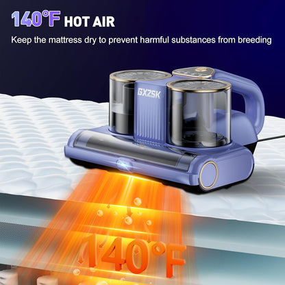 GXZSK mattress vacuum cleaner 16KPA UV-C

GXZSK bed vacuum cleaner with ultrasonic technology

GXZSK dual-cup HEPA mattress vacuum

GXZSK fabric and sofa vacuum cleaner

GXZSK high suction mattress vacuum 500W