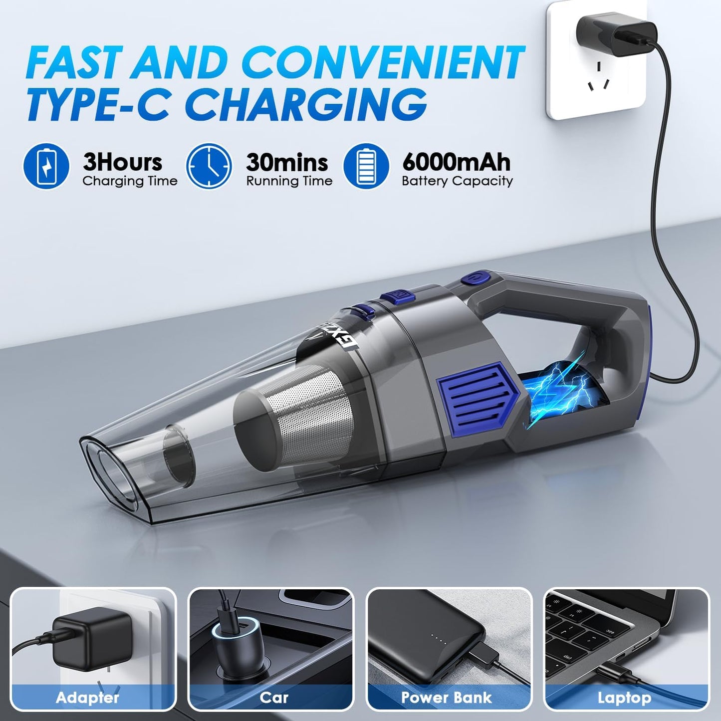 Gxzsk handheld vacuum cordless 15000PA
Gxzsk portable car vacuum cleaner
Gxzsk rechargeable hand vacuum
Gxzsk strong suction vacuum for home and car
Gxzsk mini handheld vacuum with HEPA filter
Gxzsk lightweight cordless vacuum
Gxzsk pet hair handheld vacuum
Gxzsk multi-nozzle portable vacuum
Gxzsk 15000PA car detailing vacuum
Gxzsk compact vacuum cleaner for office and travel