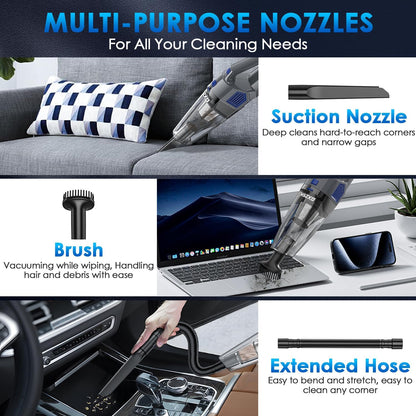 Gxzsk handheld vacuum cordless 15000PA
Gxzsk portable car vacuum cleaner
Gxzsk rechargeable hand vacuum
Gxzsk strong suction vacuum for home and car
Gxzsk mini handheld vacuum with HEPA filter
Gxzsk lightweight cordless vacuum
Gxzsk pet hair handheld vacuum
Gxzsk multi-nozzle portable vacuum
Gxzsk 15000PA car detailing vacuum
Gxzsk compact vacuum cleaner for office and travel