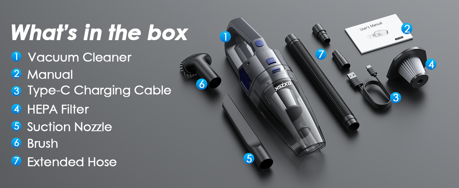 Gxzsk handheld vacuum cordless 15000PA
Gxzsk portable car vacuum cleaner
Gxzsk rechargeable hand vacuum
Gxzsk strong suction vacuum for home and car
Gxzsk mini handheld vacuum with HEPA filter
Gxzsk lightweight cordless vacuum
Gxzsk pet hair handheld vacuum
Gxzsk multi-nozzle portable vacuum
Gxzsk 15000PA car detailing vacuum
Gxzsk compact vacuum cleaner for office and travel